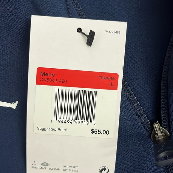 Jordan Track Jacket Size L - Picture 11 of 17